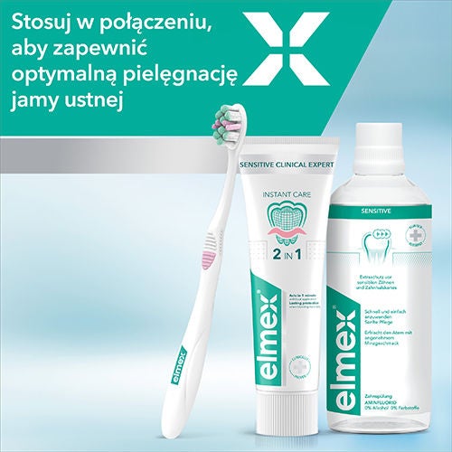 Stosuj w połączeniu, aby zapewnić optymalną pielęgnację jamy ustnej