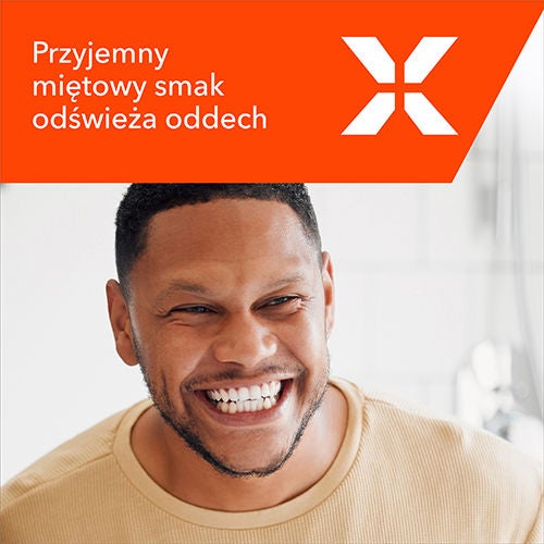 przyjemny mietowy smak