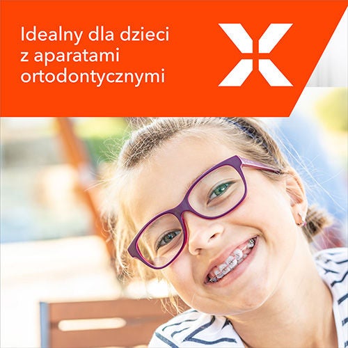 Idealny dla dzieci z aparatami ortodontycznymi
