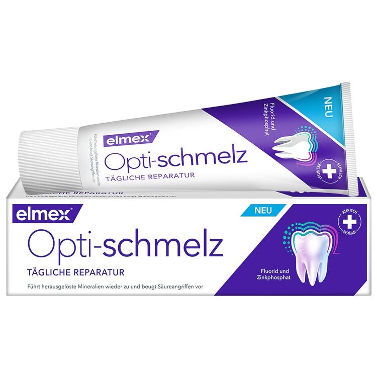 elmex® Opti-schmelz TÄGLICHE REPARATUR Zahnpasta