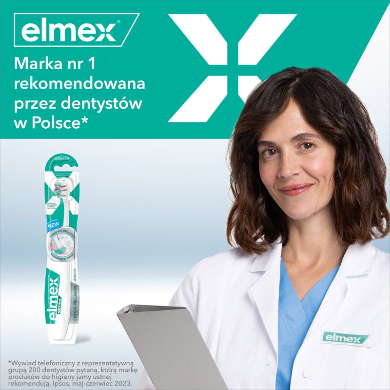 Szczoteczka do zębów elmex Expert Precision Sensitive