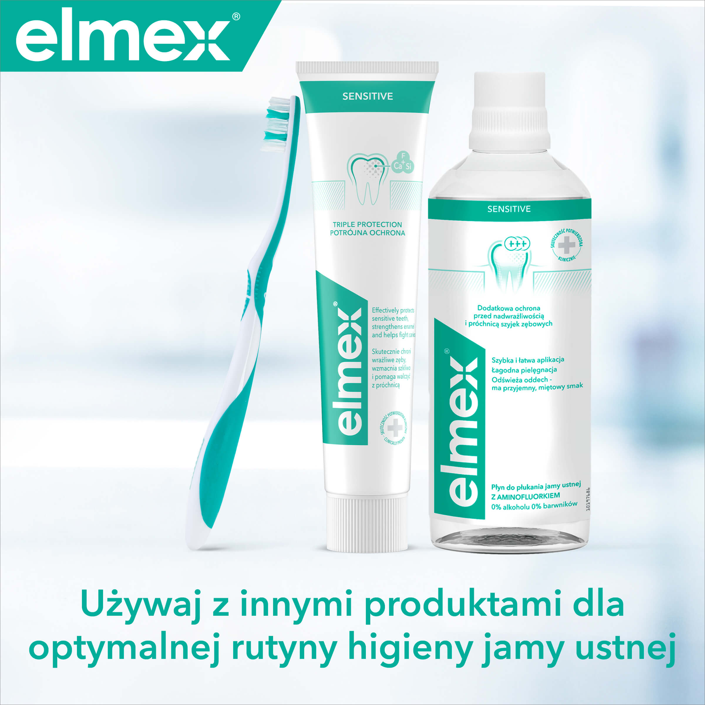 używaj z innymi produktami